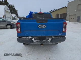 2024 Ford Ranger XLT with VIN 1FTER4HH7RLE11081, listed as a Copart auction lot 43806865 with 17,921 mi miles and Salvage Title. Bid and sale history available at DreamBid. Image 6.