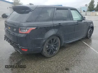 2021 Land Rover Range Rover Sport HSE Silver Edition with VIN SALWR2SU6MA755710, listed as a Copart auction lot 49348185 with 42,871 mi miles and Salvage title. Bid and sale history available at DreamBid. Image 3.