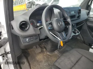2023 Mercedes-Benz Sprinter Cargo with VIN W1Y40CHY0PT134394, listed as a Copart auction lot 55868155 with 53,473 mi miles and Salvage Title. Bid and sale history available at carsss.com. Image 8.