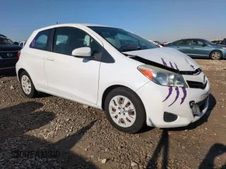 2014 Toyota Yaris L with VIN VNKJTUD3XEA007523, listed as a Copart auction lot 88805385 with 84,342 mi miles and Salvage Title. Bid and sale history available at carsss.com. Image 4.