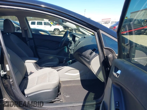 2014 Kia Forte LX with VIN KNAFK4A67E5245996, listed as a IAAI auction lot 41817051 with 133,377 mi miles. Bid and sale history available at carsss.com. Image 5.