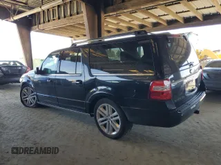 2015 Ford Expedition Max Platinum z VIN 1FMJK1MT7FEF36699, wystawiony jako Copart lot #60730365 z przebiegiem 69 029 mil mil oraz Szkoda całkowita • Salvage title. Historia ofert i sprzedaży dostępna na DreamBid. Obrazek 2.