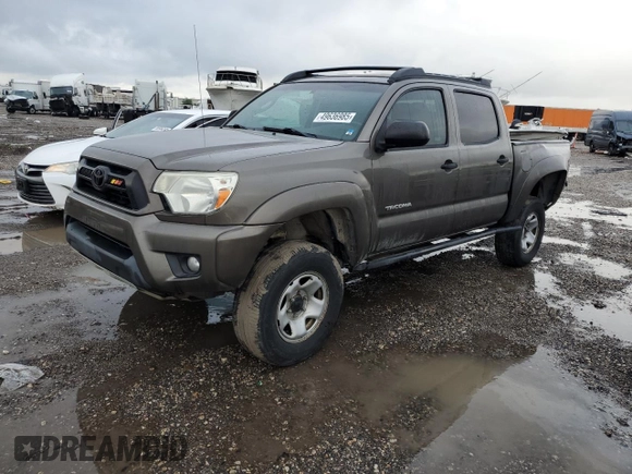 2014 Toyota Tacoma with VIN 5TFLU4EN4EX086960, listed as a Copart auction lot 49636985 with 163,004 mi miles and Salvage Title. Bid and sale history available at DreamBid. Image 1.