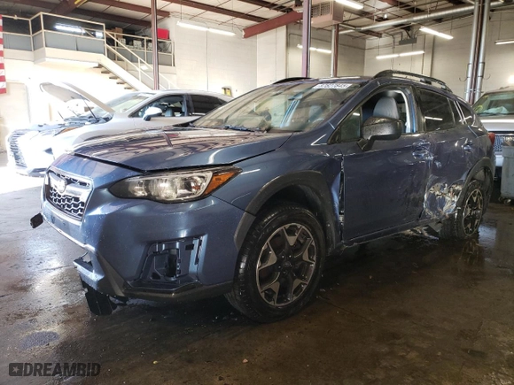 2019 Subaru Crosstrek with VIN JF2GTAAC8K8273908, listed as a Copart auction lot 87827845 with 53,560 mi miles and Salvage Title. Bid and sale history available at carsss.com. Image 1.