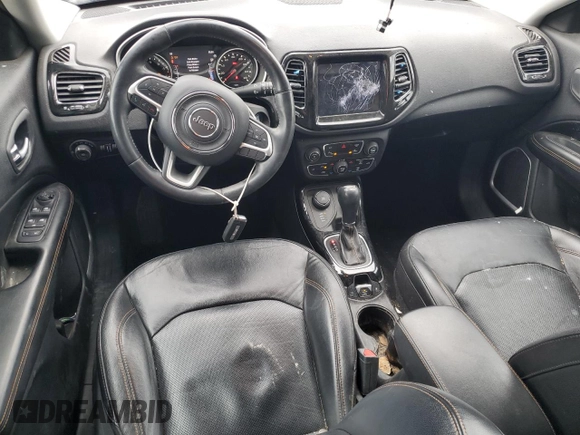 2018 Jeep Compass Limited with VIN 3C4NJDCB4JT340733, listed as a Copart auction lot 50161175 with 84,826 mi miles and Clean Title. Bid and sale history available at DreamBid. Image 8.