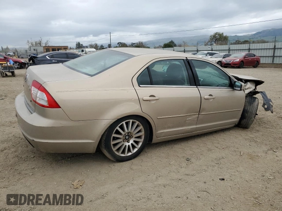 2006 Mercury Milan Premier with VIN 3MEFM08Z56R610100, listed as a Copart auction lot 48960835 with 0 mi miles and Salvage Title. Bid and sale history available at carsss.com. Image 3.