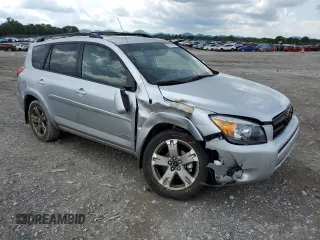 2008 Toyota RAV4 Sport with VIN JTMBK32V185056847, listed as a Copart auction lot 55513695 with 205,866 mi miles and Salvage title. Bid and sale history available at DreamBid. Image 4.