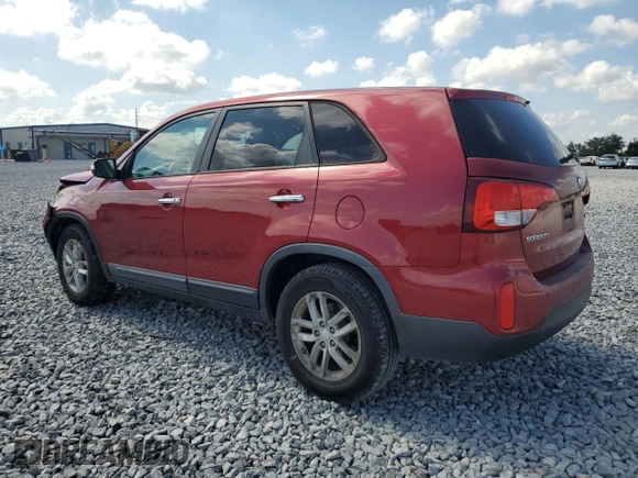 2014 Kia Sorento LX z VIN 5XYKT3A67EG461489, wystawiony jako Copart lot #57498295 z przebiegiem 198 799 mil mil oraz Szkoda całkowita • Salvage title. Historia ofert i sprzedaży dostępna na DreamBid. Obrazek 2.