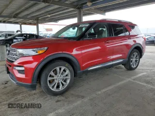 2024 Ford Explorer Limited with VIN 1FMSK8FH9RGA24893, listed as a Copart auction lot 47862475 with 30,596 mi miles and Salvage Title. Bid and sale history available at carsss.com. Image 1.