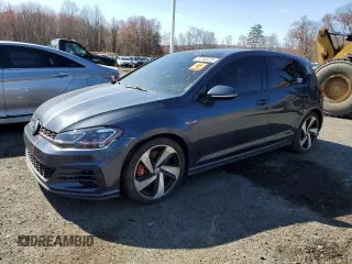 2018 Volkswagen Golf GTI S with VIN 3VW447AU9JM293005, listed as a Copart auction lot 52753075 with 61,882 mi miles and Clean Title. Bid and sale history available at carsss.com. Image 1.