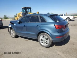 2018 Audi Q3 Premium with VIN WA1BCCFS3JR008904, listed as a Copart auction lot 56751425 with 75,943 mi miles and Salvage title. Bid and sale history available at DreamBid. Image 2.