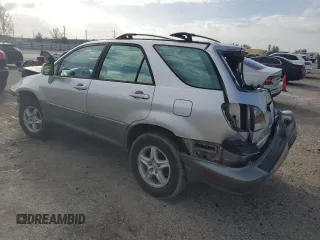 2002 Lexus RX 300 with VIN JTJGF10U820146720, listed as a Copart auction lot 75723734 with 183,683 mi miles and Salvage Title. Bid and sale history available at carsss.com. Image 2.