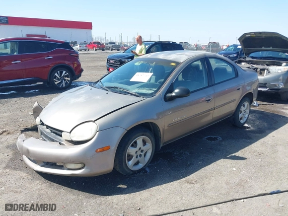 2000 Dodge Neon Highline with VIN 1B3ES46C7YD764572, listed as a IAAI auction lot 41787703 with 204,657 mi miles. Bid and sale history available at carsss.com. Image 17.