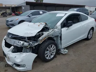 2012 Honda Civic Cpe EX with VIN 2HGFG3B83CH528482, listed as a IAAI auction lot 41894111 with 137,380 mi miles. Bid and sale history available at carsss.com. Image 6.