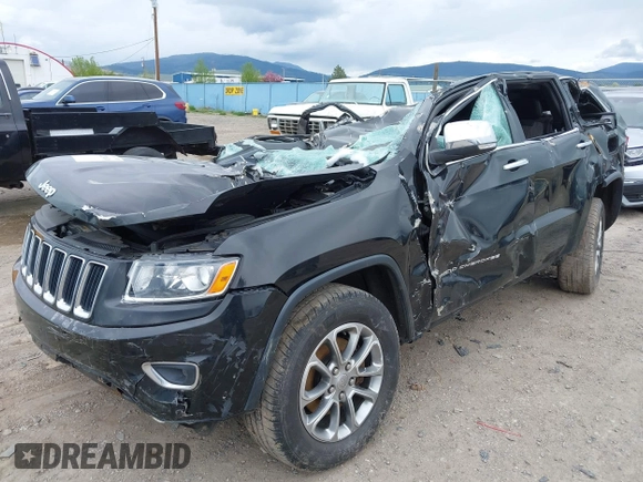 2014 Jeep Grand Cherokee Limited with VIN 1C4RJFBG2EC482638, listed as a IAAI auction lot 42264816 with 146,388 mi miles and . Bid and sale history available at DreamBid. Image 2.