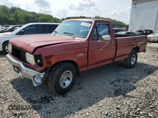 1987 Ford F-150 with VIN 1FTDF15Y9HNA25725, listed as a Copart auction lot 67257004 with 71,808 mi miles and Salvage Title. Bid and sale history available at carsss.com. Image 1.