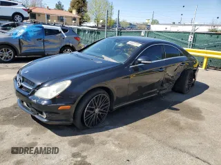 2008 Mercedes-Benz CLS 550 with VIN WDDDJ72X38A120405, listed as a Copart auction lot 56487715 with 94,186 mi miles and Salvage title. Bid and sale history available at DreamBid. Image 1.