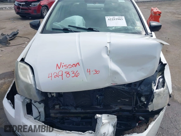2012 Nissan Sentra S with VIN 3N1AB6AP8CL639430, listed as a IAAI auction lot 42293903 with 164,493 mi miles and . Bid and sale history available at DreamBid. Image 10.