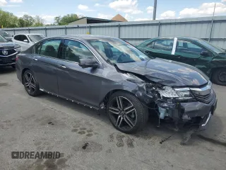 2016 Honda Accord Touring z VIN 1HGCR3F94GA020011, wystawiony jako Copart lot #56228415 z przebiegiem 85 941 mil mil oraz Szkoda całkowita • Salvage title. Historia ofert i sprzedaży dostępna na DreamBid. Obrazek 4.