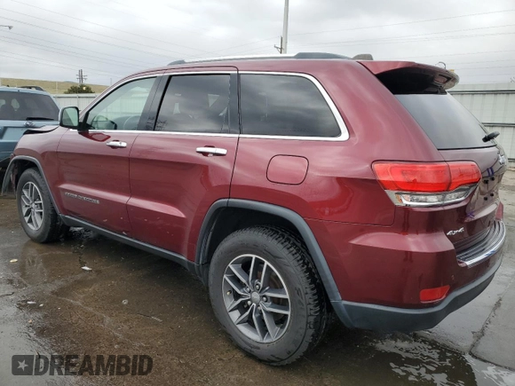 2018 Jeep Grand Cherokee Limited with VIN 1C4RJFBG8JC449444, listed as a Copart auction lot 51706405 with 107,756 mi miles and Salvage Title. Bid and sale history available at DreamBid. Image 2.