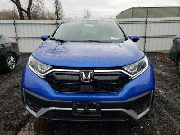 2022 Honda CR-V EX with VIN 7FARW2H51NE022717, listed as a Copart auction lot 36952603 with 6,235 mi miles. Bid and sale history available at carsss.com. Image 5.