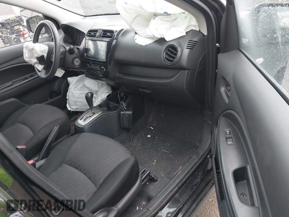 2022 Mitsubishi Mirage ES z VIN ML32AUHJXNH009861, wystawiony jako IAAI lot #42240241 z przebiegiem 47 041 mil mil oraz . Historia ofert i sprzedaży dostępna na DreamBid. Obrazek 5.