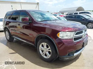2012 Dodge Durango SXT with VIN 1C4RDHAG6CC301302, listed as a IAAI auction lot 42594428 with 134,495 mi miles and . Bid and sale history available at DreamBid. Image 1.