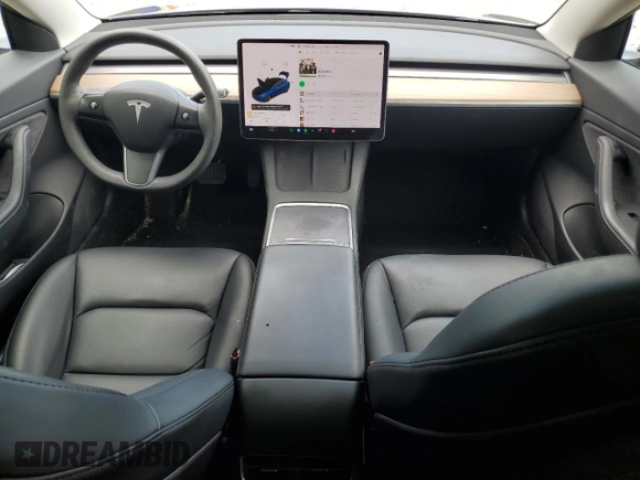 2021 Tesla Model 3 Long Range z VIN 5YJ3E1EB7MF906605, wystawiony jako Copart lot #55214665 z przebiegiem 101 182 mil mil oraz Szkoda całkowita • Salvage title. Historia ofert i sprzedaży dostępna na DreamBid. Obrazek 8.