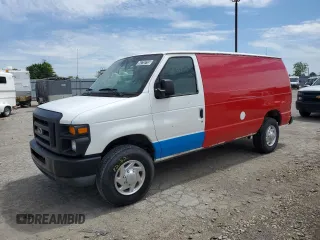 2011 Ford Econoline Cargo Commercial with VIN 1FTSE3EL3BDA38770, listed as a Copart auction lot 63881715 with 153,607 mi miles and Clean title. Bid and sale history available at DreamBid. Image 1.