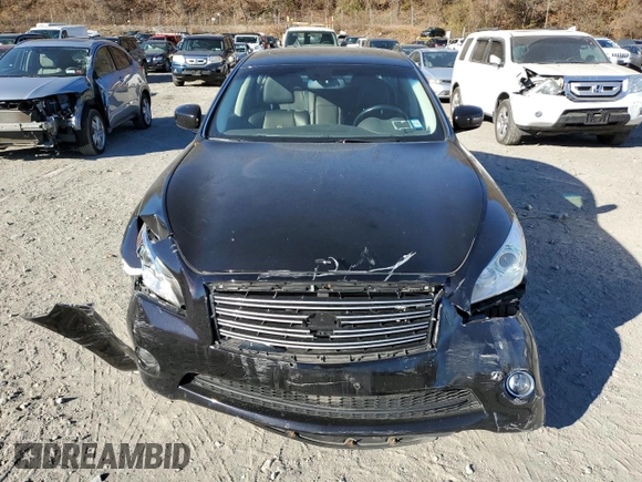 2011 Infiniti M37 with VIN JN1BY1AR8BM373693, listed as a Copart auction lot 80123764 with 92,075 mi miles and Salvage Title. Bid and sale history available at carsss.com. Image 5.