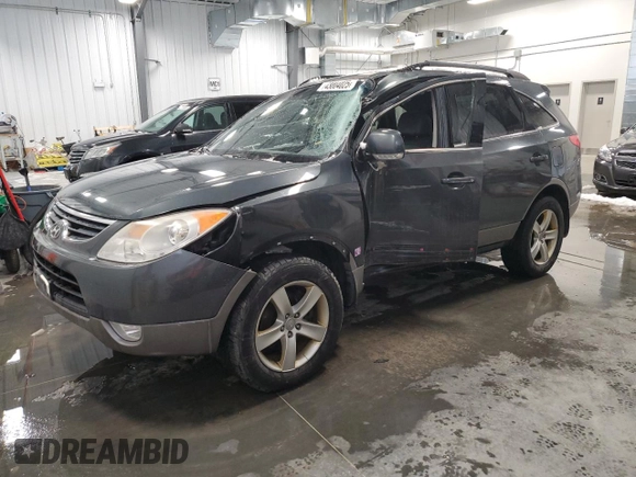 2012 Hyundai Veracruz Limited z VIN KM8NUDCC5CU179457, wystawiony jako Copart lot #43004025 z przebiegiem 266 610 mil mil oraz Szkoda całkowita • Salvage title. Historia ofert i sprzedaży dostępna na DreamBid. Obrazek 1.