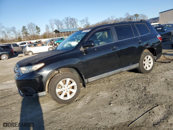 2011 Toyota Highlander with VIN 5TDZA3EHXBS008370, listed as a Copart auction lot 41478685 with 180,282 mi miles and Salvage Title. Bid and sale history available at carsss.com. Image 1.