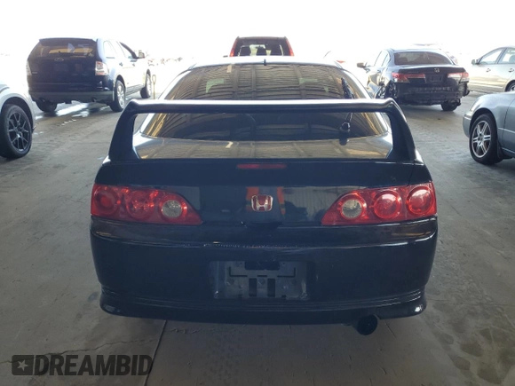 2006 Acura RSX with VIN JH4DC54806S023165, listed as a Copart auction lot 62896225 with 201,395 mi miles and Salvage title. Bid and sale history available at DreamBid. Image 6.