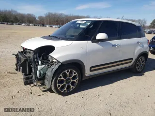 2014 FIAT 500L Trekking with VIN ZFBCFADH3EZ012814, listed as a Copart auction lot 41798965 with 170,671 mi miles and Salvage Title. Bid and sale history available at carsss.com. Image 1.