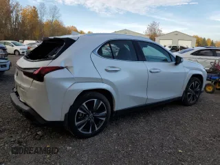 2024 Lexus UX 250h Premium with VIN JTHP9JBHXR2077083, listed as a Copart auction lot 76112004 with 22,385 mi miles and Salvage title. Bid and sale history available at DreamBid. Image 3.