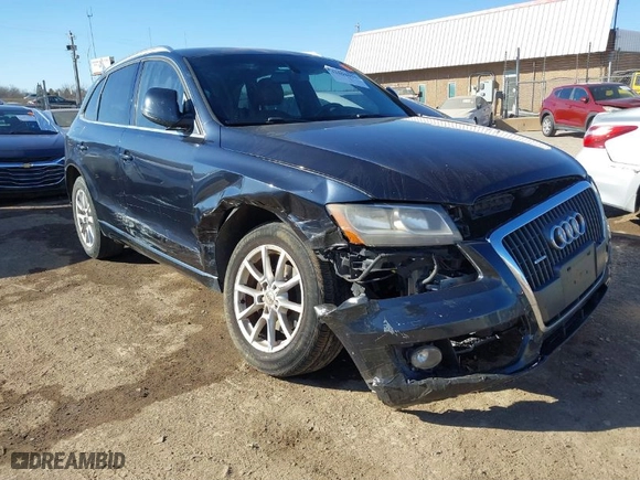 2012 Audi Q5 2.0T Premium with VIN WA1CFAFP7CA063515, listed as a IAAI auction lot 41698955 with 142,270 mi miles. Bid and sale history available at carsss.com. Image 1.