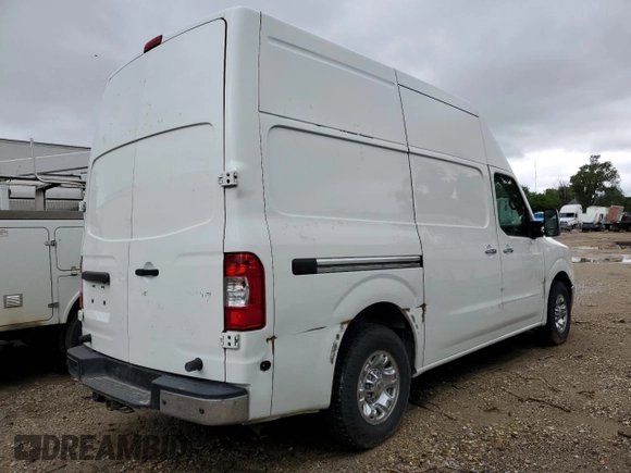 2018 Nissan NV Cargo SV z VIN 1N6AF0LY9JN808739, wystawiony jako Copart lot #58451535 z przebiegiem 255 350 mil mil oraz Szkoda całkowita • Salvage title. Historia ofert i sprzedaży dostępna na DreamBid. Obrazek 3.