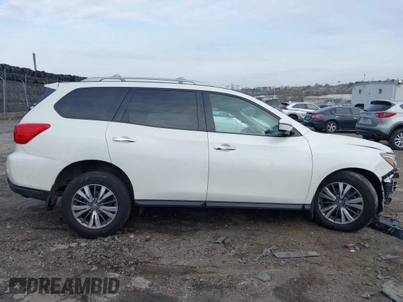2020 Nissan Pathfinder SL with VIN 5N1DR2CMXLC623741, listed as a IAAI auction lot 42005765 with 53,732 mi miles and . Bid and sale history available at DreamBid. Image 14.