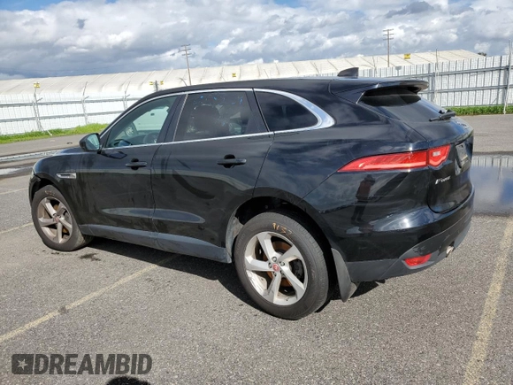 2020 Jaguar F-Pace 25t with VIN SADCS2FX2LA644836, listed as a Copart auction lot 43058284 with 62,929 mi miles and . Bid and sale history available at DreamBid. Image 2.