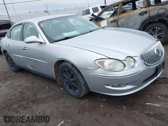 2009 Buick LaCrosse CX with VIN 2G4WC582291165937, listed as a IAAI auction lot 41942981 with 108,928 mi miles. Bid and sale history available at carsss.com. Image 1.