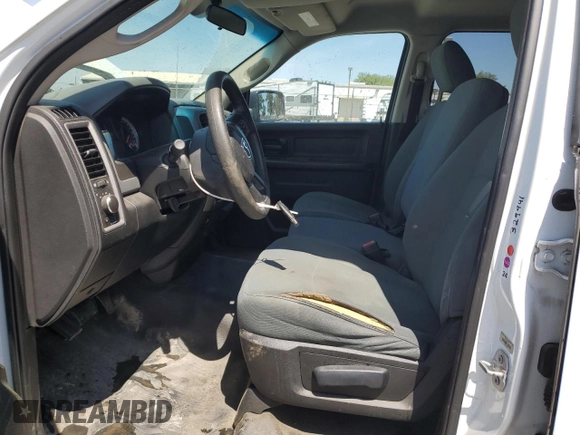 2017 Ram 1500 Tradesman with VIN 1C6RR6FG7HS841311, listed as a Copart auction lot 62330695 with 155,952 mi miles and Clean title. Bid and sale history available at DreamBid. Image 7.