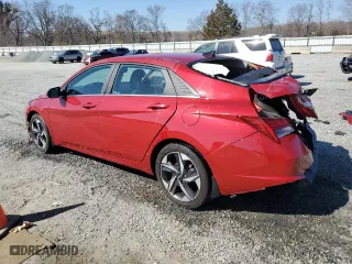 2022 Hyundai Elantra SEL with VIN KMHLN4AGXNU251668, listed as a Copart auction lot 46930465 with 44,535 mi miles and Salvage Title. Bid and sale history available at carsss.com. Image 2.