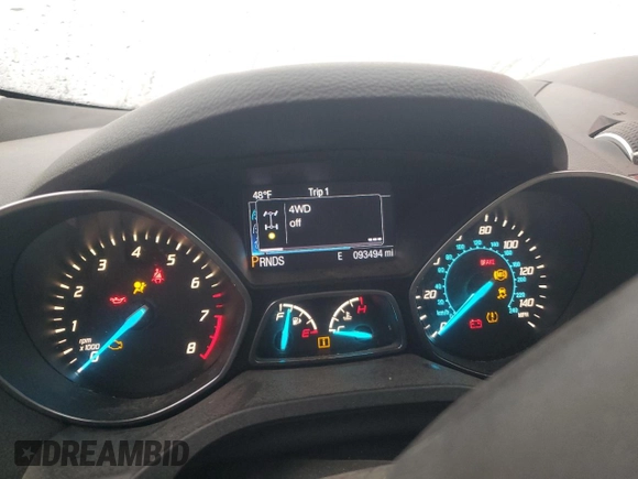 2013 Ford Escape SEL with VIN 1FMCU9H94DUC54605, listed as a Copart auction lot 86188884 with 93,494 mi miles and Salvage Title. Bid and sale history available at carsss.com. Image 9.