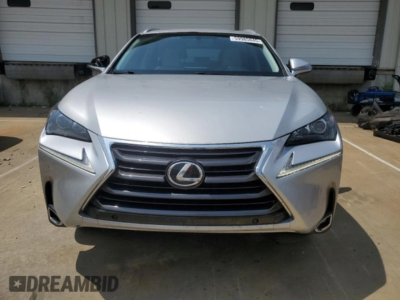 2017 Lexus NX 200t with VIN JTJYARBZ7H2078501, listed as a Copart auction lot 59985045 with 107,642 mi miles and Salvage title. Bid and sale history available at DreamBid. Image 5.