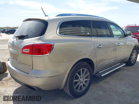 2014 Buick Enclave Leather with VIN 5GAKRBKD8EJ264242, listed as a IAAI auction lot 41770899 with 129,776 mi miles. Bid and sale history available at carsss.com. Image 4.