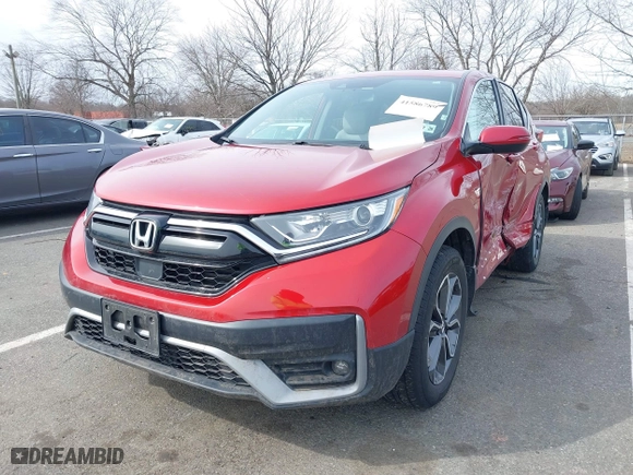2021 Honda CR-V EX-L with VIN 2HKRW2H87MH659245, listed as a IAAI auction lot 41586789 with 100,279 mi miles. Bid and sale history available at carsss.com. Image 17.