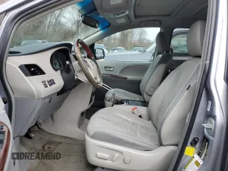 2012 Toyota Sienna XLE with VIN 5TDDK3DC6CS033619, listed as a Copart auction lot 52603245 with 225,740 mi miles and Clean Title. Bid and sale history available at carsss.com. Image 7.