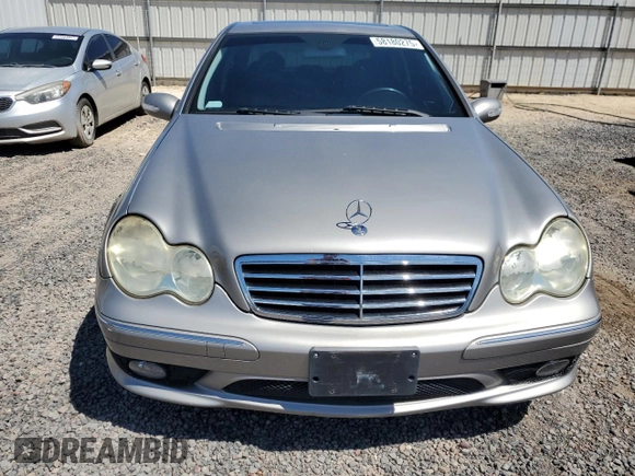 2007 Mercedes-Benz C 230 Sport with VIN WDBRF52HX7A949404, listed as a Copart auction lot 58180275 with 120,495 mi miles and Clean title. Bid and sale history available at DreamBid. Image 5.
