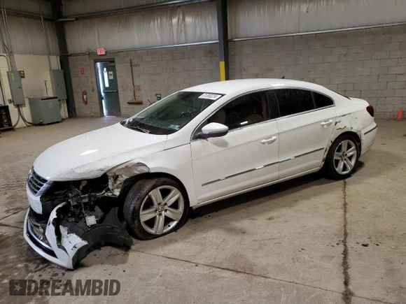 2014 Volkswagen CC R-Line with VIN WVWBN7AN2EE535385, listed as a Copart auction lot 81300224 with 91,953 mi miles and Salvage Title. Bid and sale history available at carsss.com. Image 1.