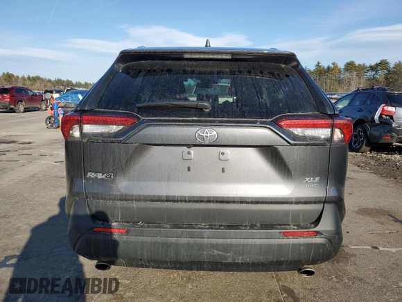 2024 Toyota RAV4 XLE with VIN 2T3P1RFV0RC449191, listed as a Copart auction lot 47747415 with 20,185 mi miles and Salvage Title. Bid and sale history available at DreamBid. Image 6.